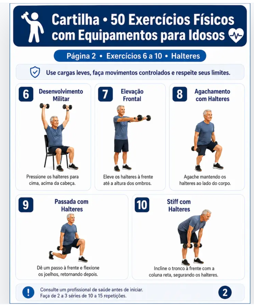 50 Exercícios com Equipamentos